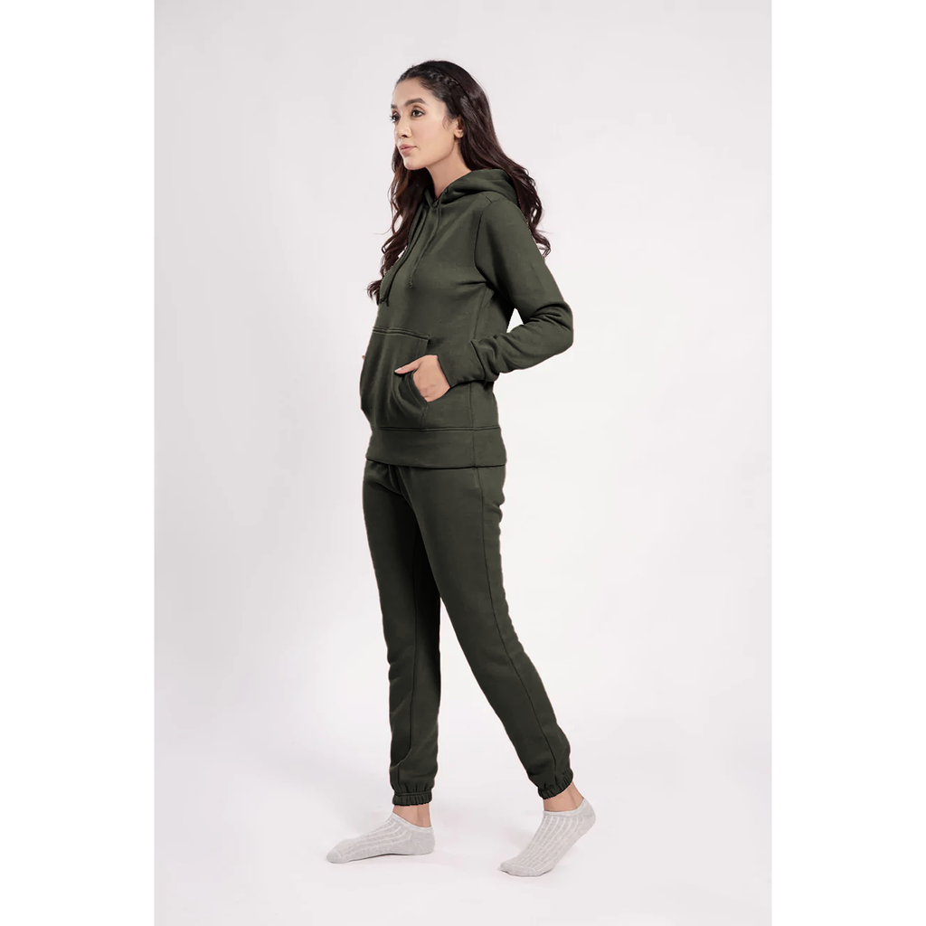 Forest green tracksuit womens hot sale