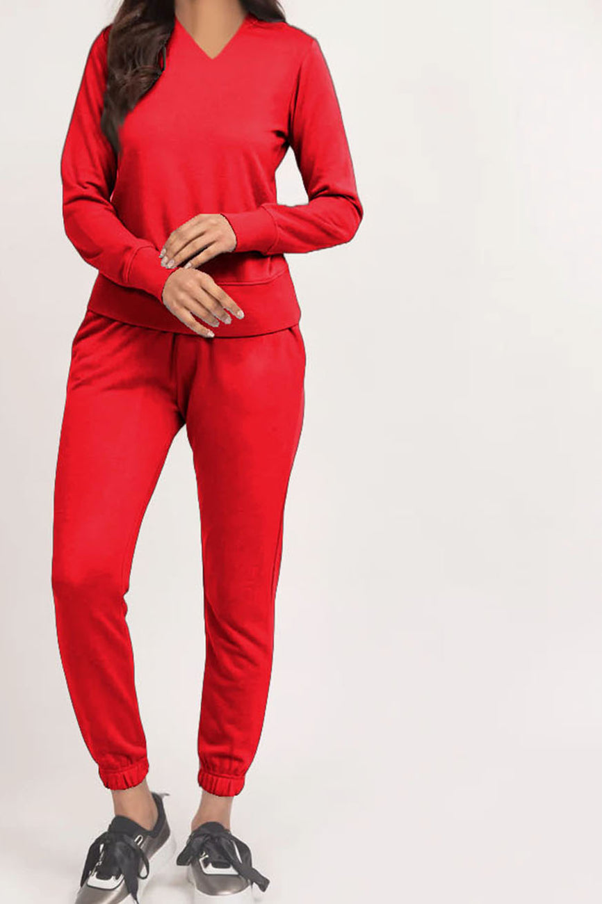 Sweat Set - Red– Redpoll.pk
